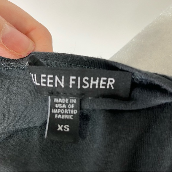 Eileen Fisher Gray Tunic Top Size XS - Picture 4 of 7